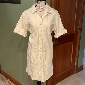 Everlane Cream Dress, Size 12